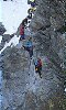 Ultimo pezzo di salita sulle roccette del Grossglockner