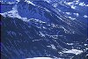 dalla vetta del Grossglockner si vede sul lato destro del ghiacciaio Pasterze la Franz Joseph Haus