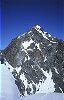 la vetta del Grossglockner dal Kleine Glockner