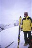 Beppe sulla cima della Ostliche See Spitze