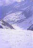 Dalla Wilder Turm il vallone che conduce al Franz Senn Hutte