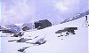 Il rifugio Franz Senn Hutte all'arrivo delle scialpinistiche