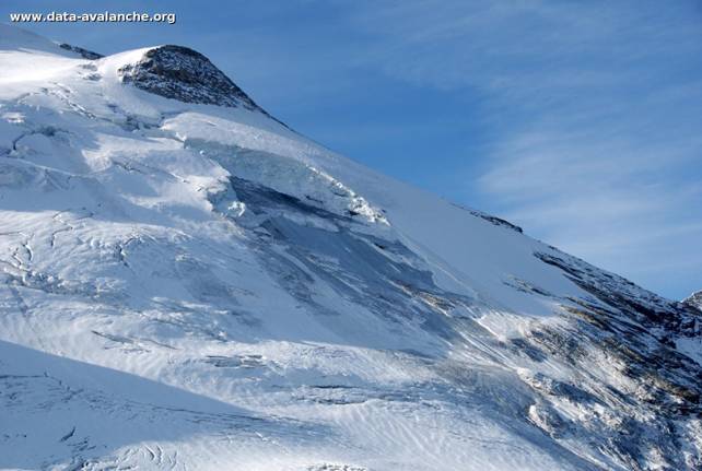 Tignes - valanga sulla Grande Motte